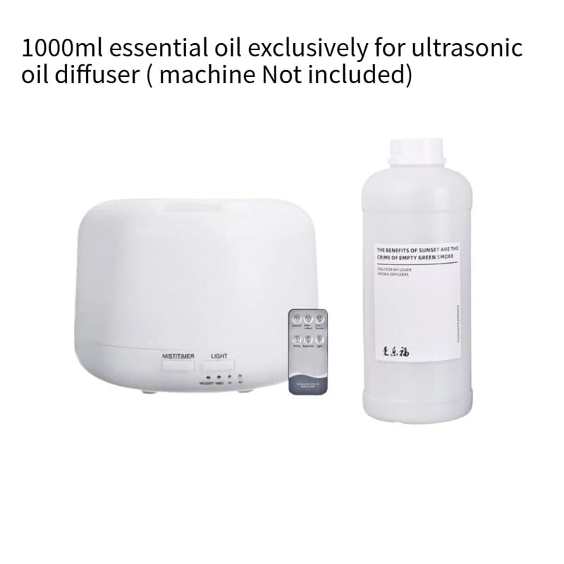 Essential Oil Exclusively for Ultrasonic Oil Diffuser, Home Fragrance Refill Oil, 1000ML