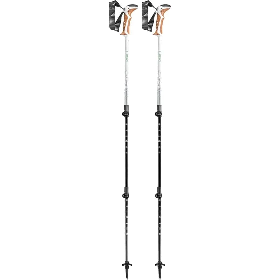Jannu aluminum adjustable light walking poles for trekking excursions