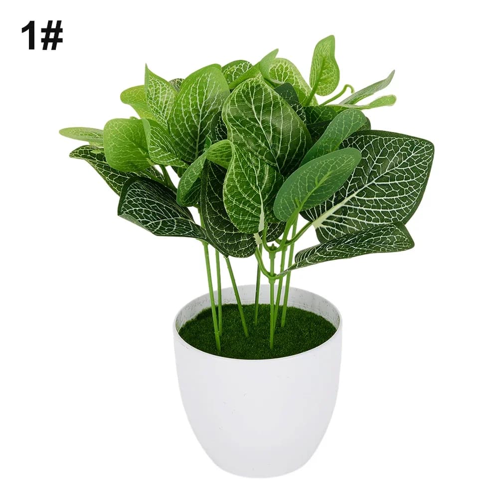 Plastic Artificial Bonsai Desktop Plant With Pot Suitable For Various Indoor Settings Including Home Shop And Hotel