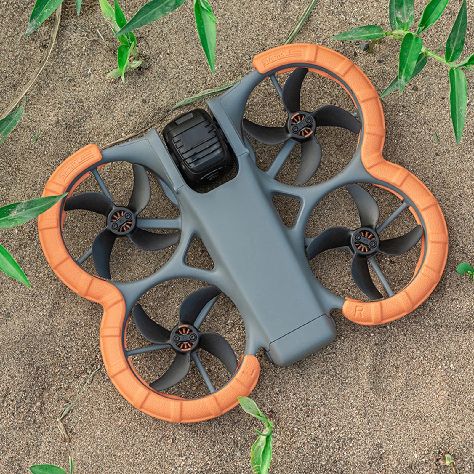 For DJI Avata 360 EVA Shock-Absorbing Cushioning Ring Anti-Collision Height Increasing Protective Cover Lightweight for Drone