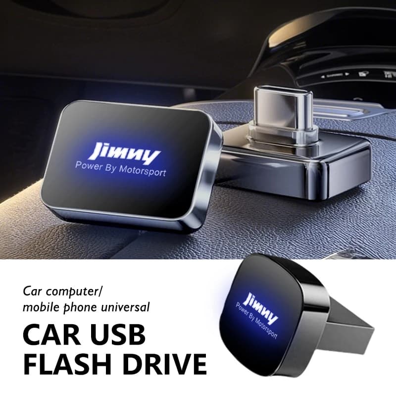Car Dashboard Portable Storage 32GB/64GB Square USB Flash Drive For Suzuki Jimny b74 jb23 jb64 jb43 jb53 jb32