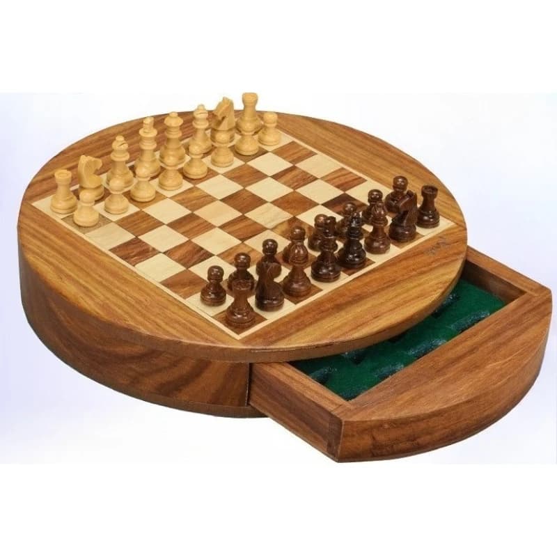 Mini Magnetic Chess Set, Portable Magnetic Chessboard