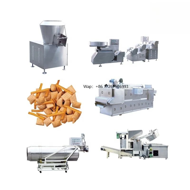 Altre macchine per la lavorazione degli alimenti Linea di produzione di snack con bastoncini di cuscino Macchina per snack