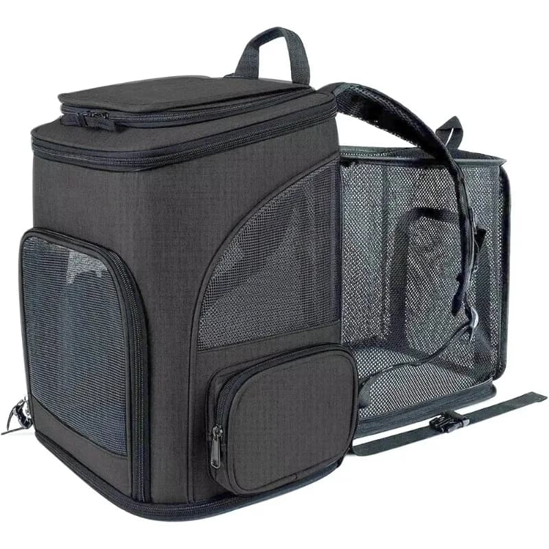 Gabbia da viaggio portatile per animali domestici Oxford