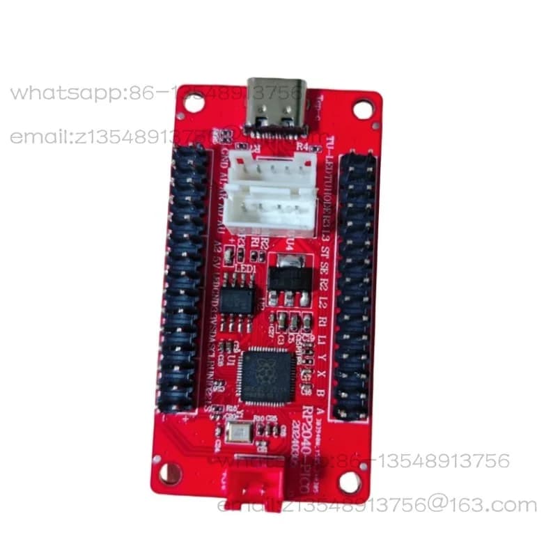 RP2040 arcade joystick PCB Hitbox control chip SOCD rear cover, suitable for Raspberry Pi PC Android 2 pieces