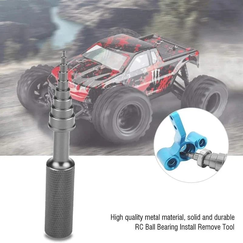 RC Car & Helicopter Bearing Puller Set – Handheld Remover/Installer for 2–14mm Bearings