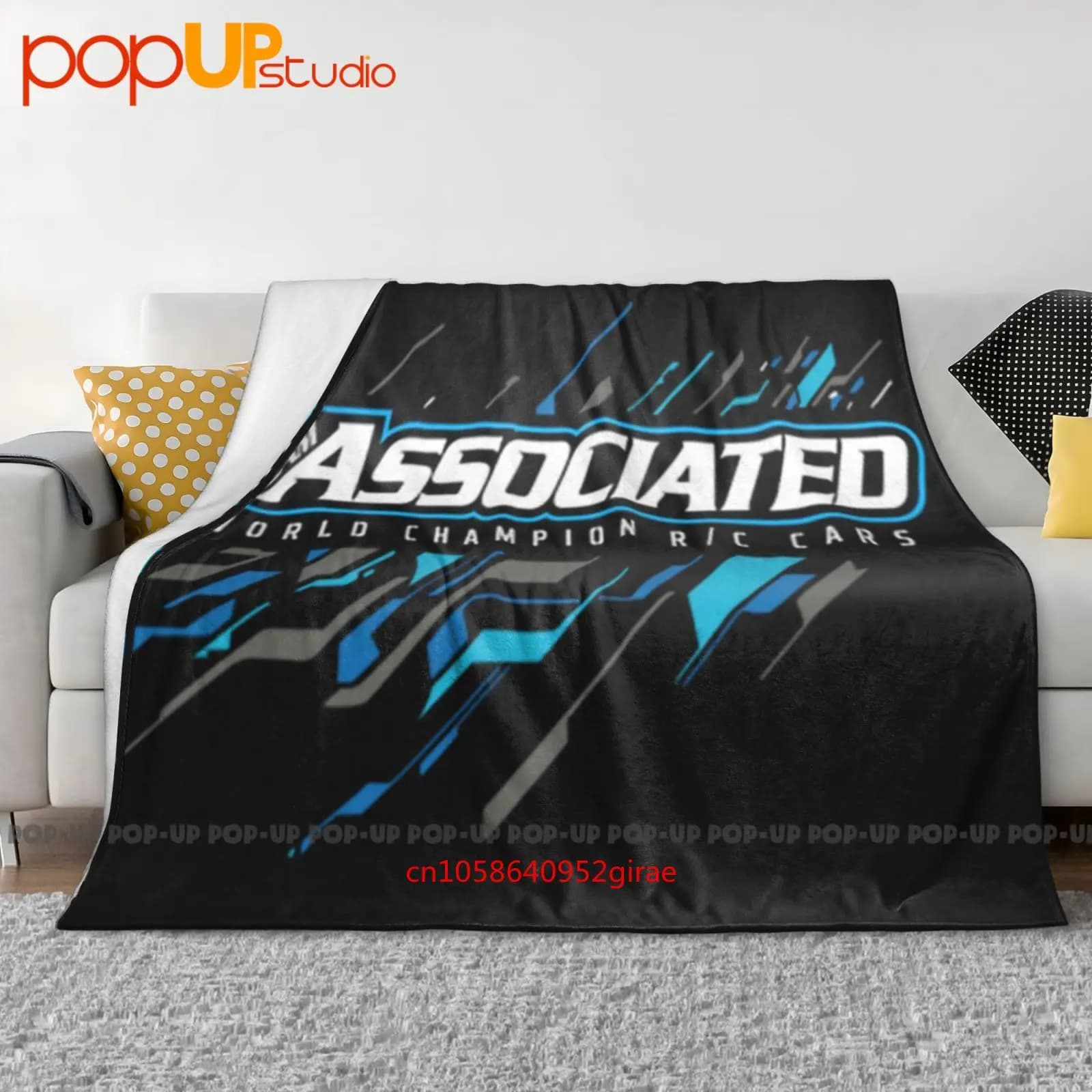 Team Associated 2017 Worlds Coperta ultra morbida trapunta invernale Copridivano Copriletto