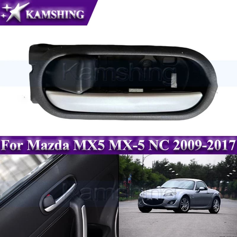 Kamshing Auto Maniglia Interna Della Porta Maniglia Per Mazda MX5 MX-5 NC 2009-2017 Maniglia Interna Della Porta Maniglia Auto Maniglia Interna Della Porta