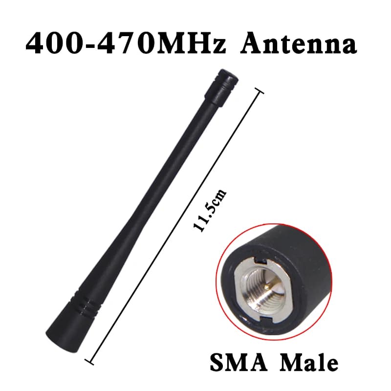1/5/10PCS Walkie-talkie antenna universale SMA maschio UHF adattatore antenna corta BF Baofeng Quansheng MOTOROLA Wanhua
