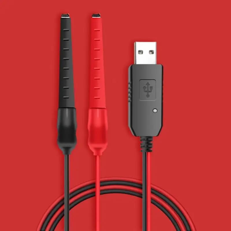 Cavo caricabatterie USB universale da 1 pezzo per radio bidirezionale UV-5R UV-82 BF-888S TYT Retevis con indicatore luminoso, accessorio per walkie-talkie