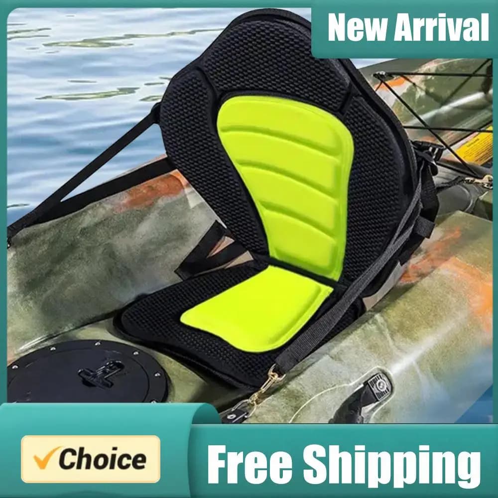 Sedile Regolabile Imbottito per SUP, Kayak e Canoa - Schienale per Stand Up Paddle Board, Ideale per Rafting e Pesca