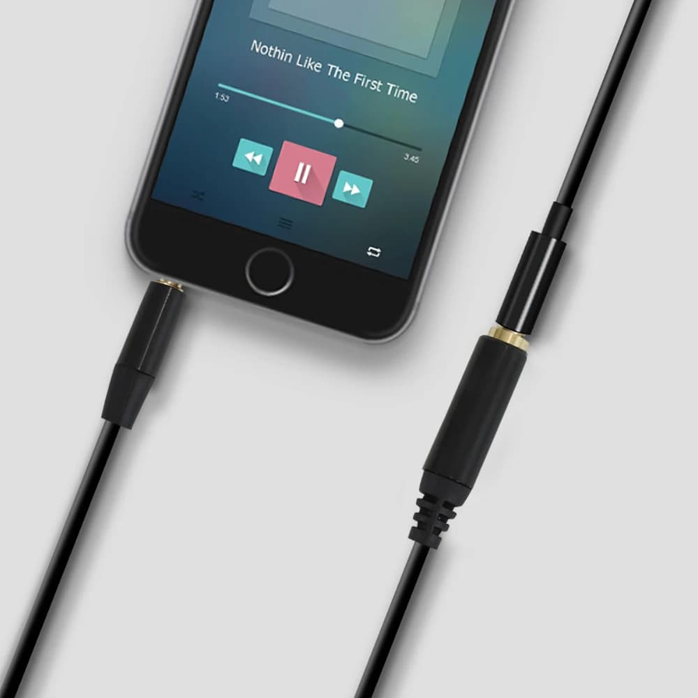 2M/3M/5M 3.5mm AUX Stereo Audio Cable Male To Female Headphone Extension Cables for Earphone IPad Smartphone Tablet Media Player