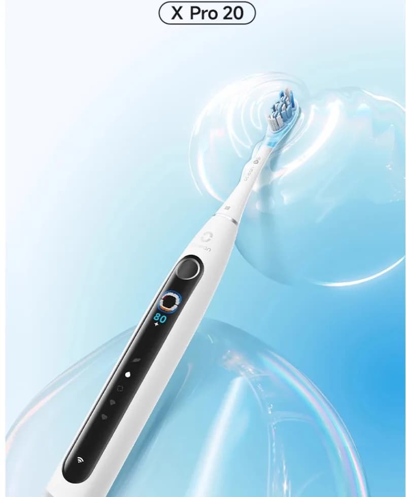 Electric brush Mini AI OCLEAN X Pro 20 Original for Adult Couples, Slow Vibration Fully Automatic Visible IPX7 X Pro