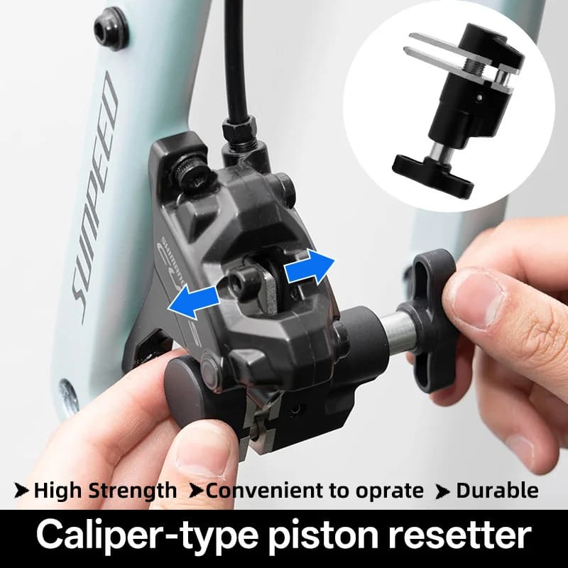 New Design Durable Steel Bicycle Brake Pad Spreader Tool Bike Oil Disc Piston Reset Hydraulic Brake Caliper Piston Extension