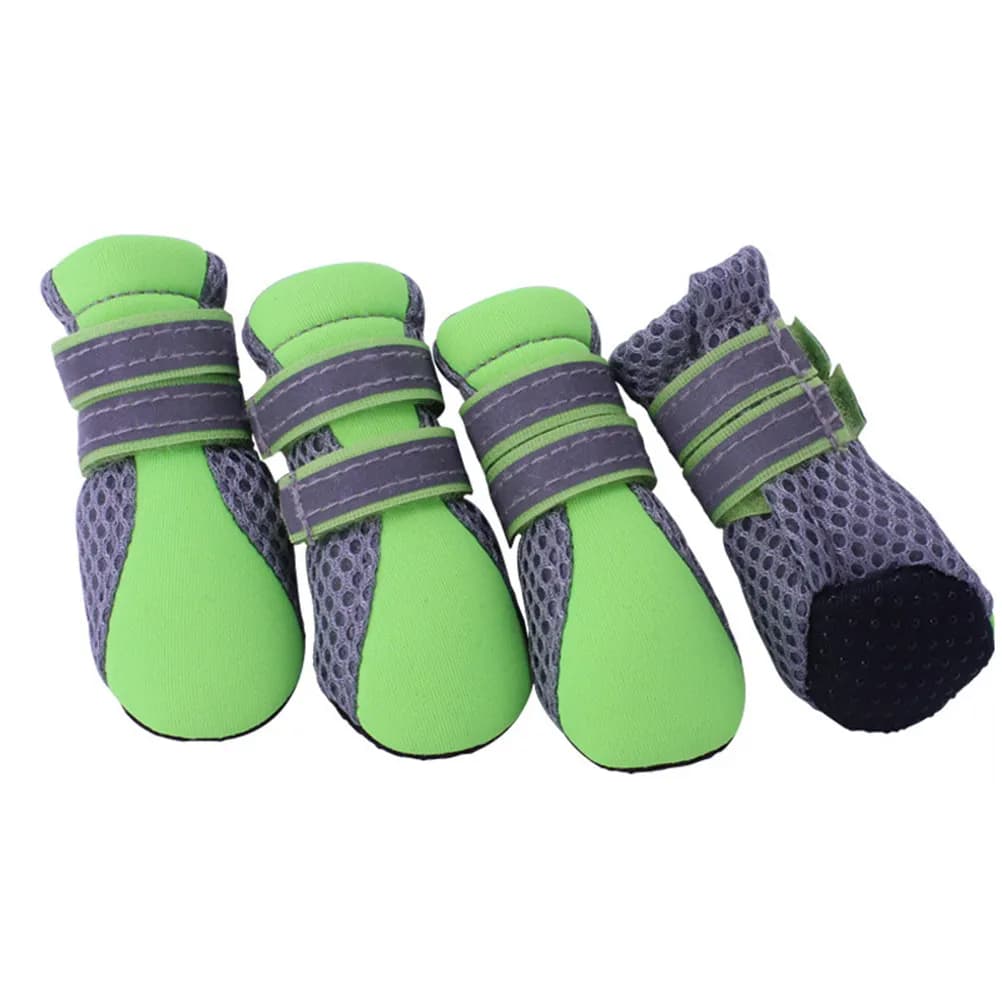 Scarpe per Cani dal Design Casual, Facili da Indossare e Togliere, Misura Regolabile, per Tutte le Condizioni Atmosferiche, Trazione per Escursionismo, Corsa, Passeggiate, Stivali per Cani da Esterno