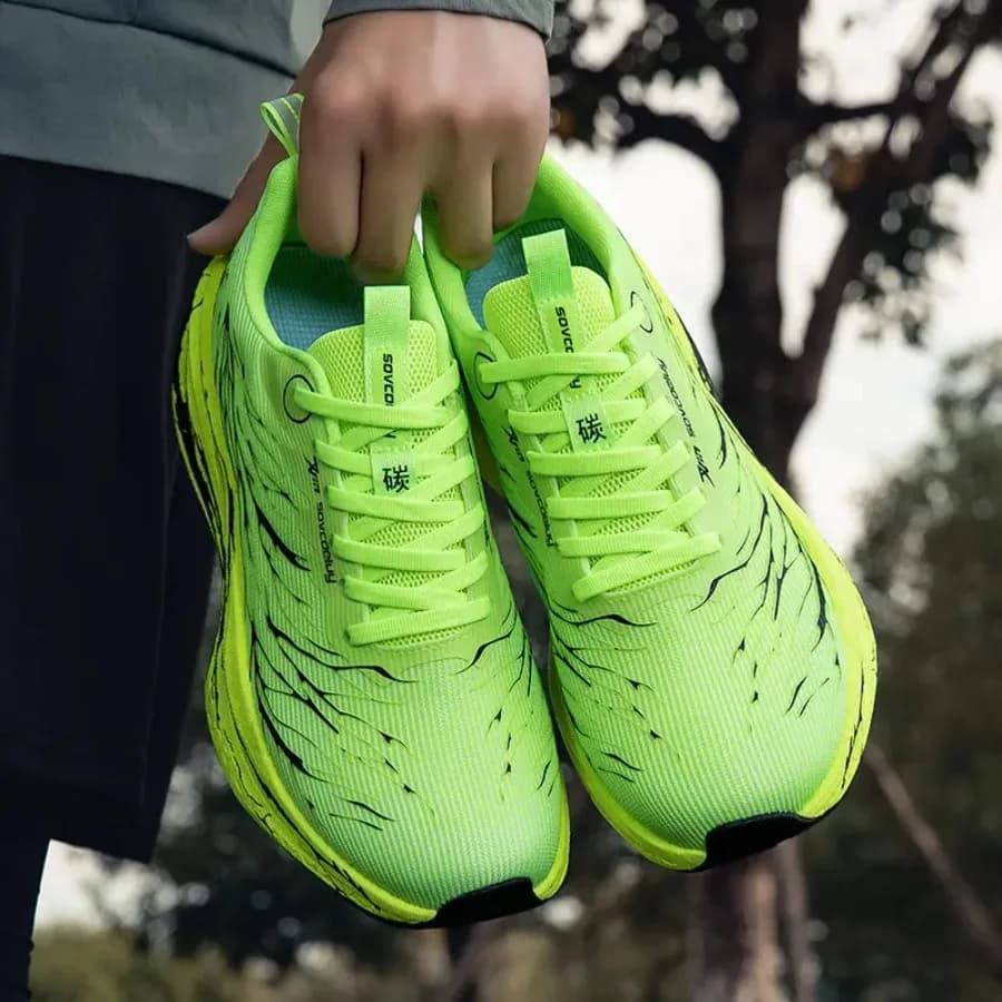 Sneakers Casual da Uomo, Scarpe da Corsa con Piattaforma, Sneakers Traspiranti in Mesh, Scarpe da Allenamento Leggere e Ammortizzate, Eleganti e Versatili