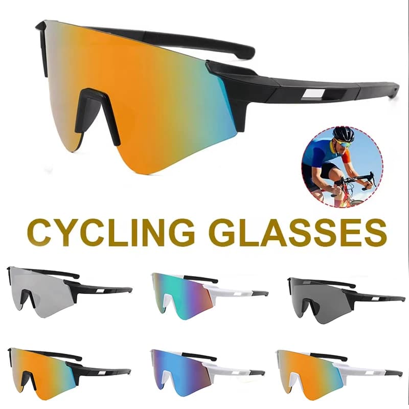 Frameless Ultra-light Cycling Glasses Trendy And Colorful New Sunglasses Outdoor Running Sports Sunglasses 04