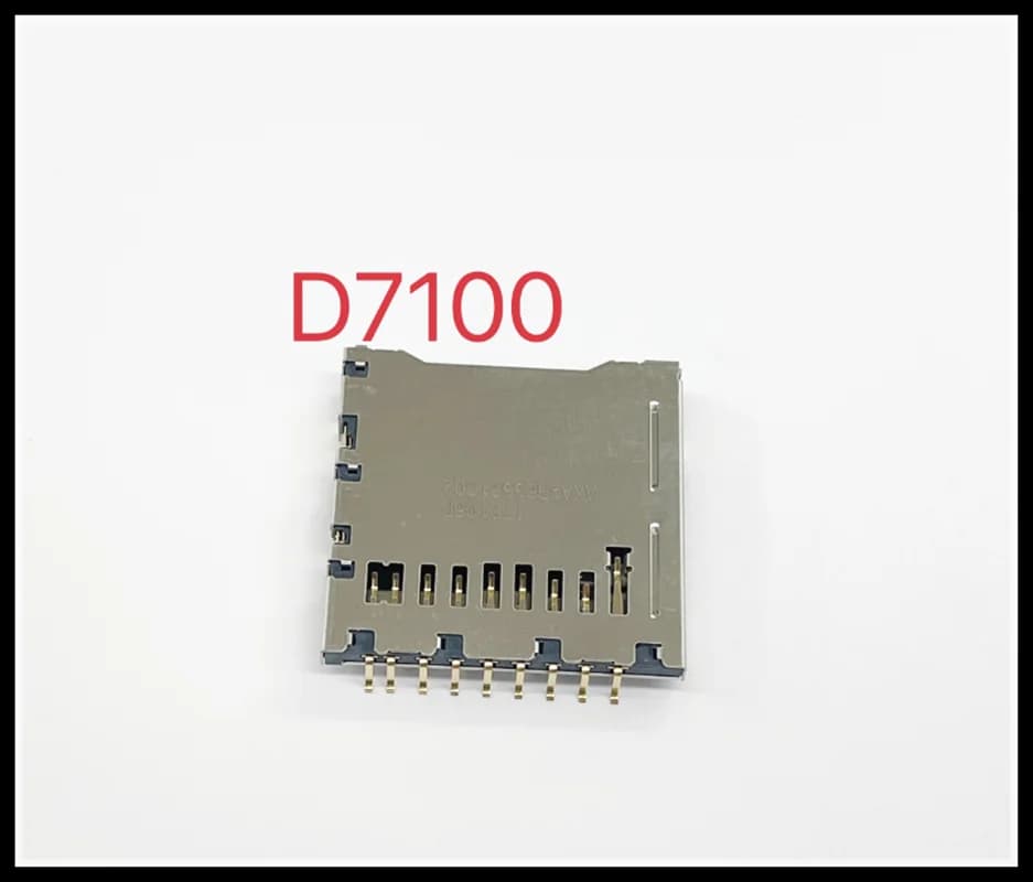 NUOVO Per Nikon D7100 D7200 D5300 Lettore di Schede di Memoria SD Slot Holder Riparazione Della Macchina Fotografica di Ricambio Pezzo di Ricambio