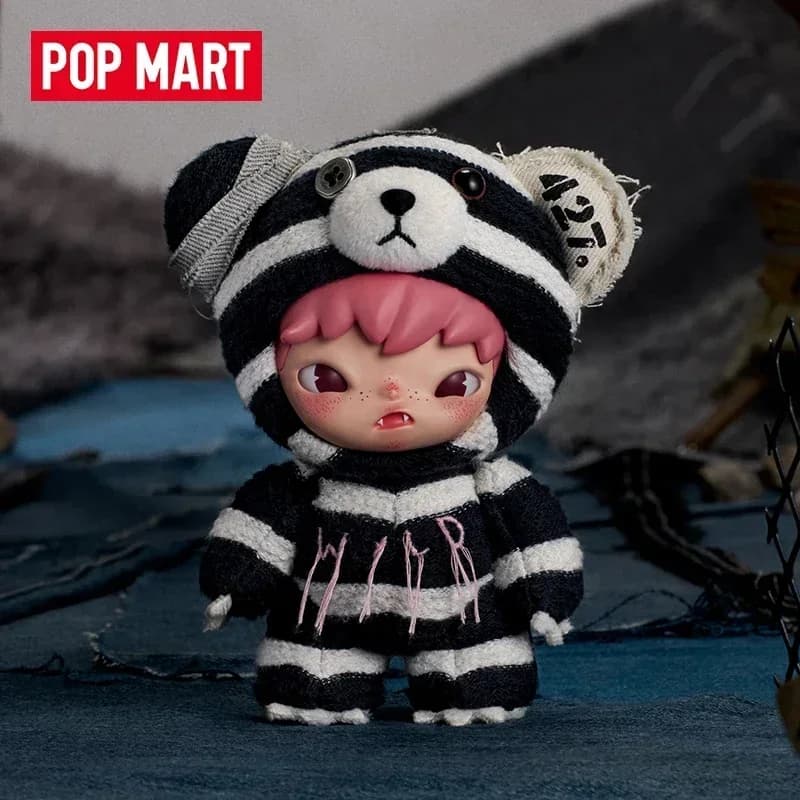 POP MART Hirono Road Journal Series Plush Doll Pendant Blind Box Guess Bag Mystery Box Toys Doll Anime Figure Ornaments Gift