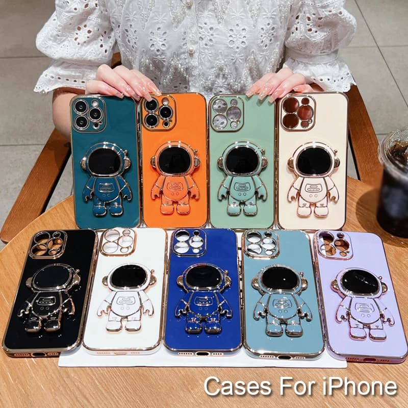 Phone Case for IPhone 17 16 15 Pro Max 14 13 12 11 SE2/SE3 Xs Xr Protective Cover in Silicone