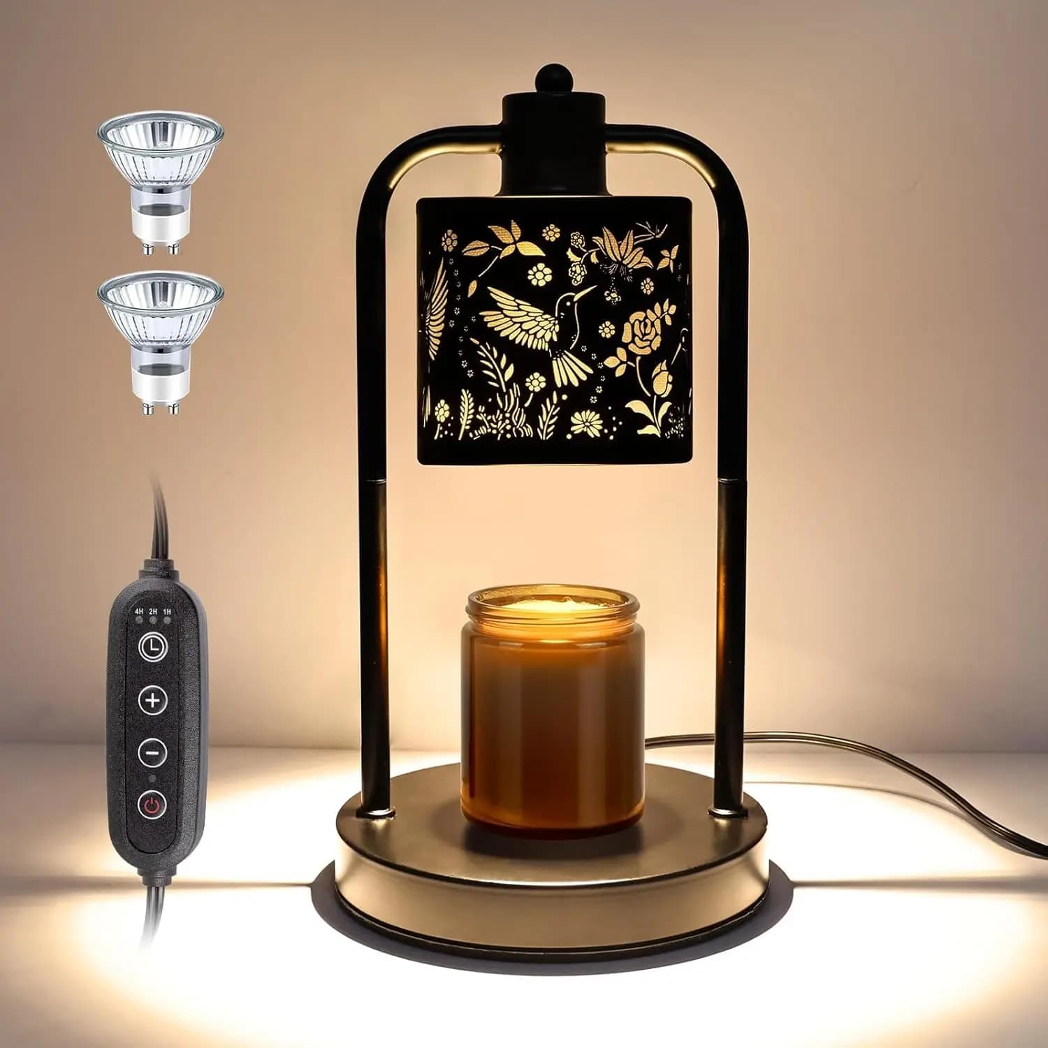 Electric Staircase Lamp with Timer and Dimmable Light for Dissolving the Cera in Security, Perfect Gift for Home Furniture