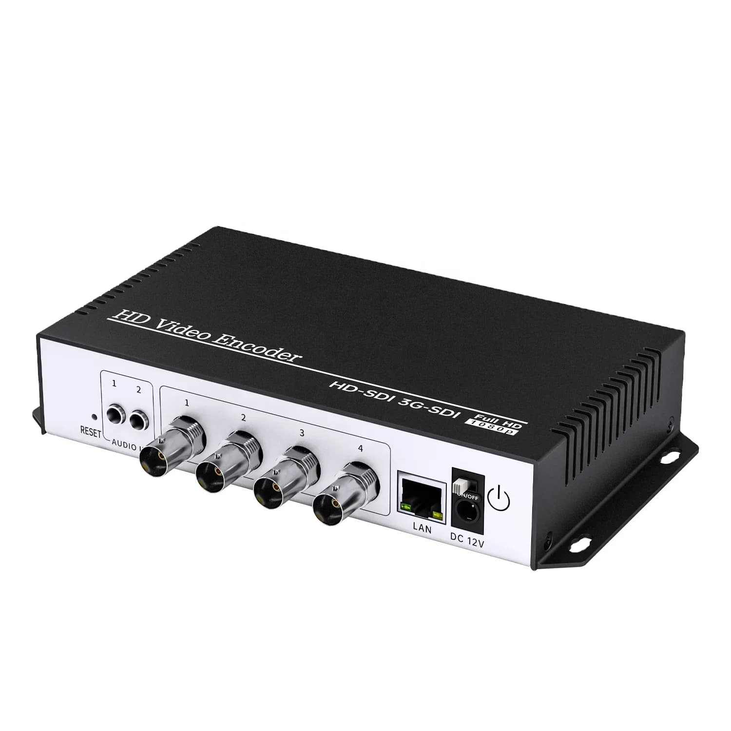 Box di Acquisizione Video 4 Canali 4K SRT RTMP RTSP UDP 4in1 3G 6G SDI, Encoder e Trasmettitore per Trasmissioni Live e IPTV
