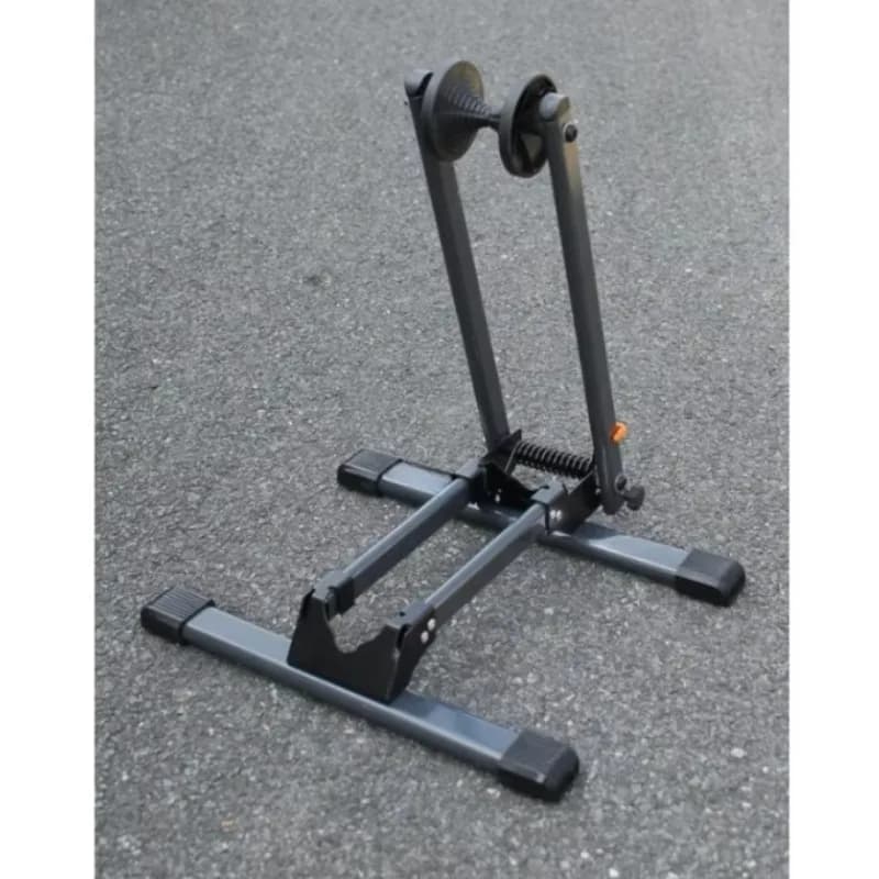Bicycle Foldable Parking Rack Vertical Single and Double Rod Maintenance Parking Display Rack