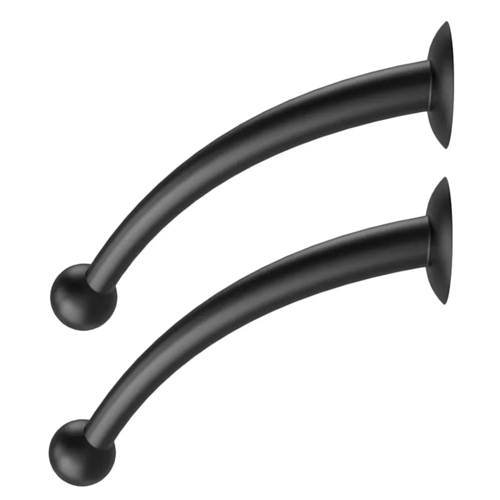 1 Paio di Antenne a Forma di Tentacolo d'Api in Silicone con Ventosa a Doppio Strato per Caschi da Moto e Bici, Decorazione Anti-Graffio