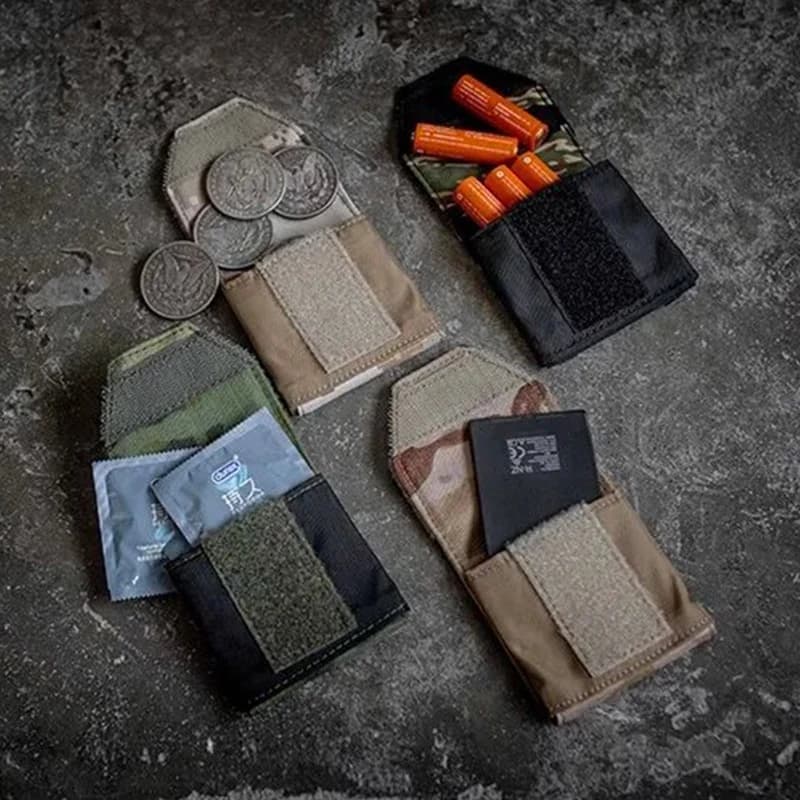 Cintura tattica in vita PEW che trasporta una piccola borsa con chiave USB Flash Drive Mini borsa portaoggetti OT21