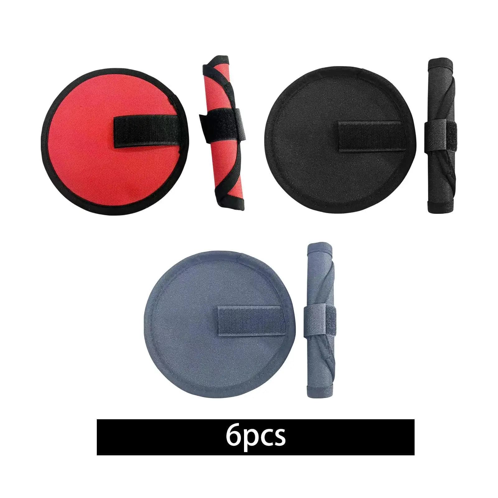 6 pieces/pz Covers bait Sleeve for rod Light water resistant fishing accessories