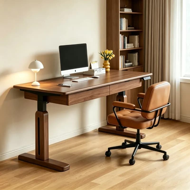 Design Elegant Computer Desks Storage Luxury Lazy Living Room Office Desks Standing Adjustable Mesa Computador Furniture