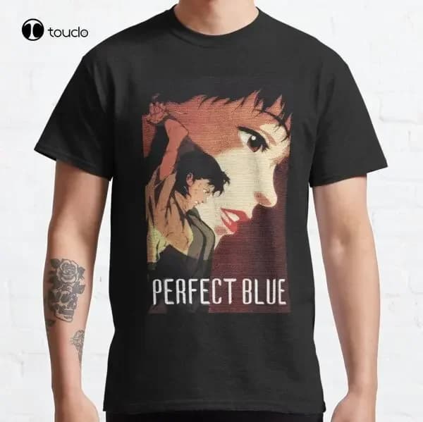 Perfect Blue 1997 Satoshi Kon T-shirt classica Tee Shirt Camicie da golf Personalizzato Aldult Teen Unisex Stampa digitale Tee Shirts Tshirt