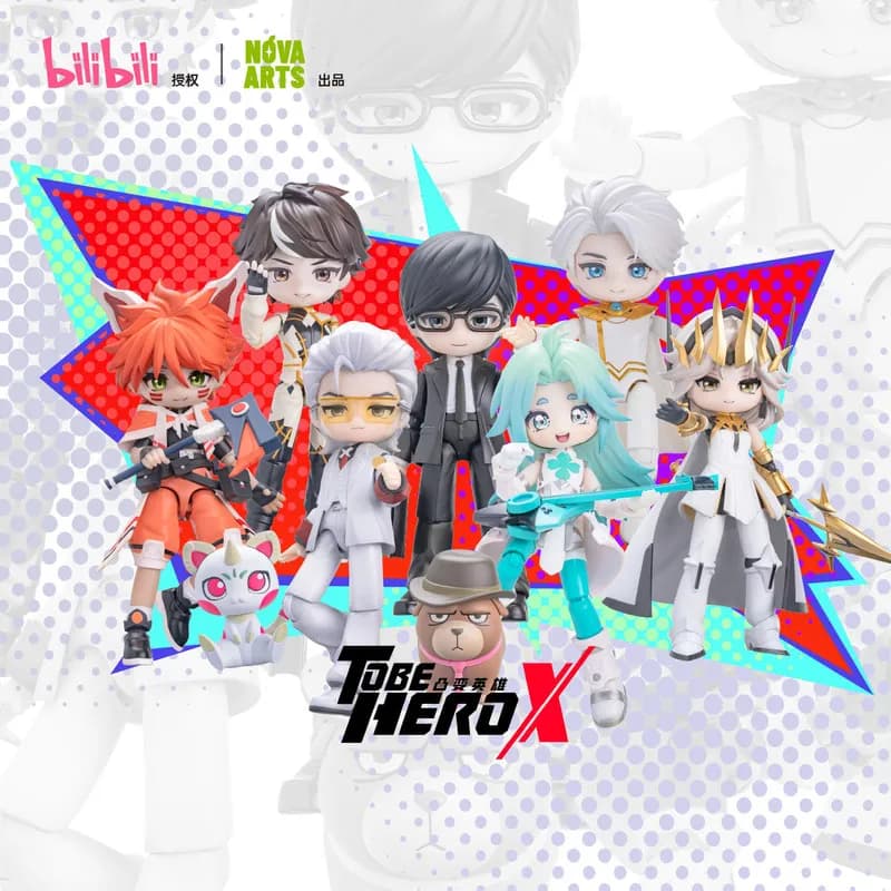 【DISPONIBILE】Nuovo TO BE HERO X Trust Sequence Q Version Blind Box Anime Figure X Queen NICE THE JOHNNIES Lin Ling Giocattoli Regalo