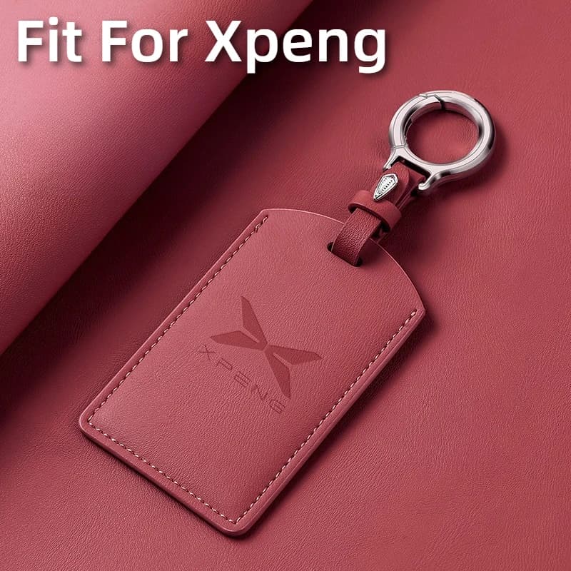 Misura per Xpeng G6 G9 X9 P7 G7 MONA Portachiavi per auto NFC Smart Card Custodia protettiva Shell