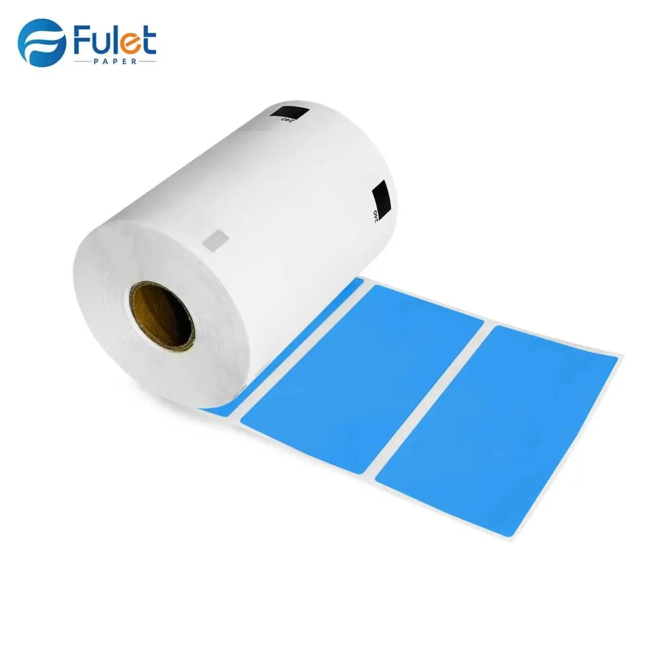 Etichette per codici a barre compatibili Brother DK-11240 102 mm x 51 mm 600 etichette a colori per rotolo (senza supporto per etichette / cartuccia)