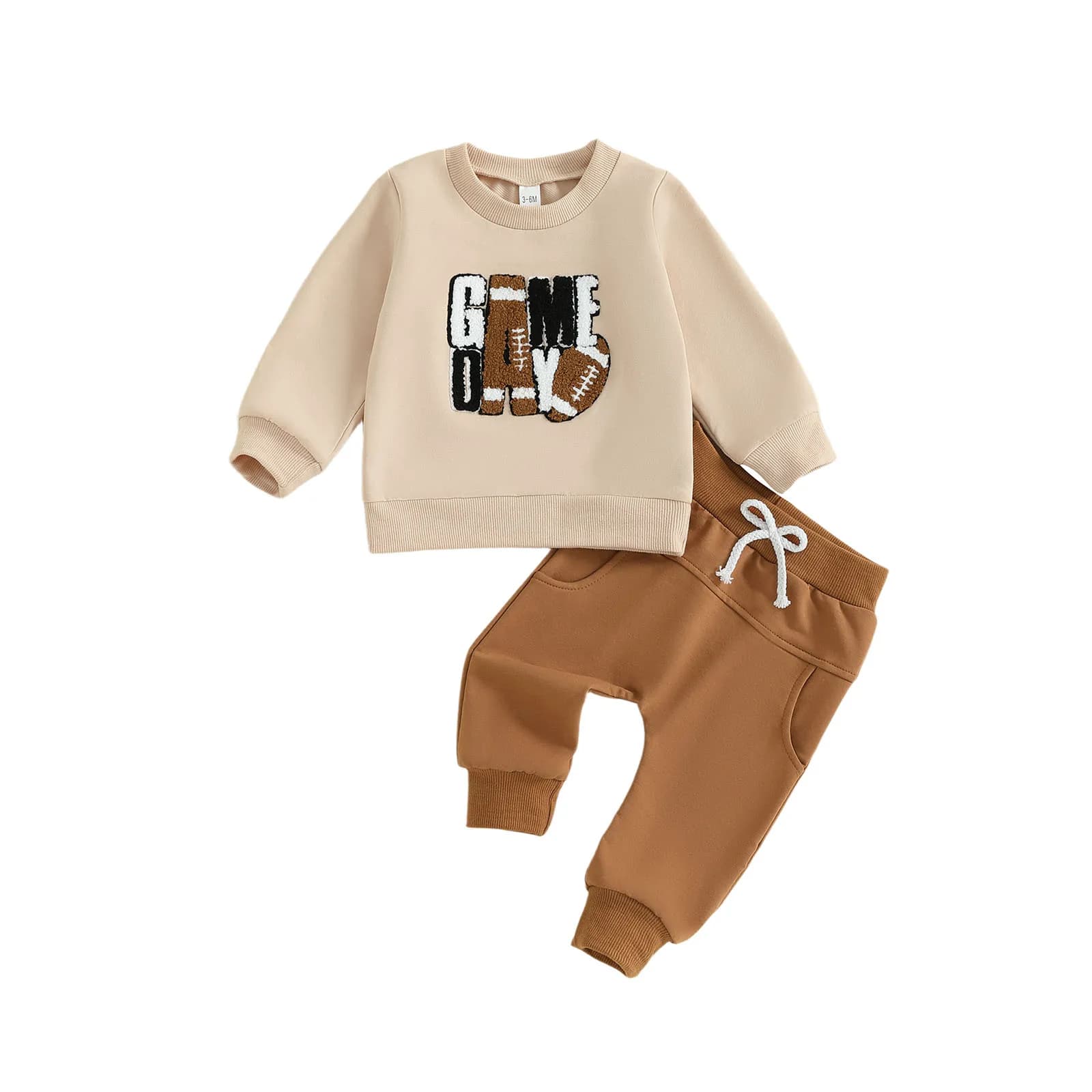 Completo invernale da bambino in 2 pezzi, accogliente felpa con cappuccio in pile, pantaloni mimetici, set di abbigliamento elegante per la stagione fredda