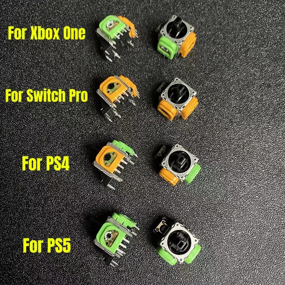 2 pezzi di ricambio effetto Hall joystick sensore analogico 3D ThumbStick per PS5/PS4/Xbox One/Switch controller parti di riparazione accessori