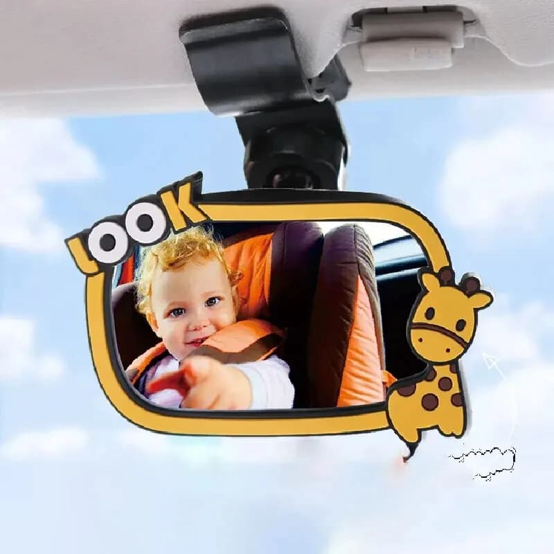 Specchietto per auto di sicurezza per bambini sedile posteriore per auto vista di sicurezza retrovisore per interni auto Monitor per bambini specchietto per sedili di sicurezza retromarcia