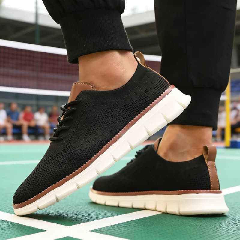 Men's Knitted Gymnastics Shoes casual comode knitted men's casual sneakers comode outdoor Foneakers Tenis Para Hombre
