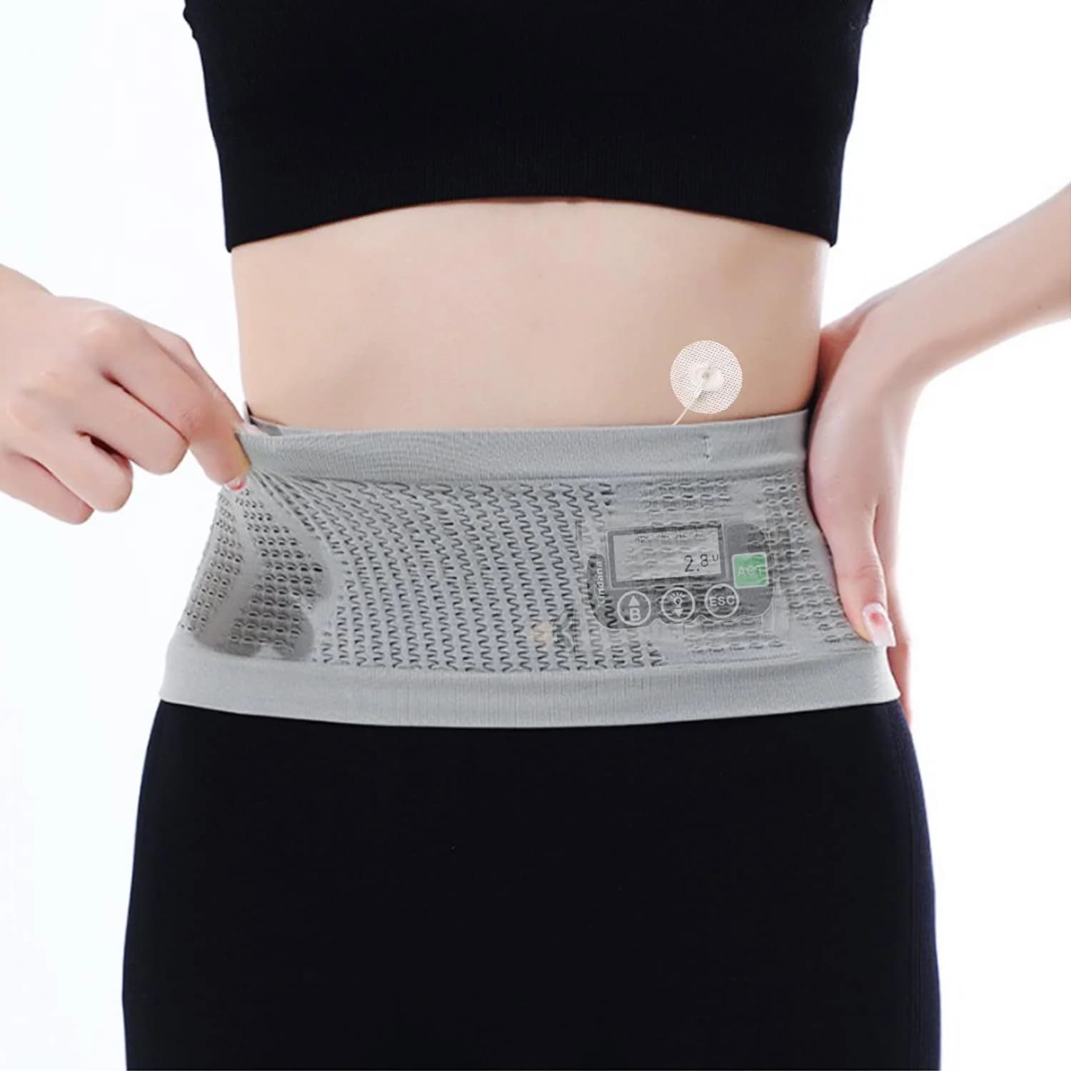 Running Belt, Runner Fanny Pack for Women Men, Adjustable Sport Waist Pack Workout Accessories for Phone Keys Money Water