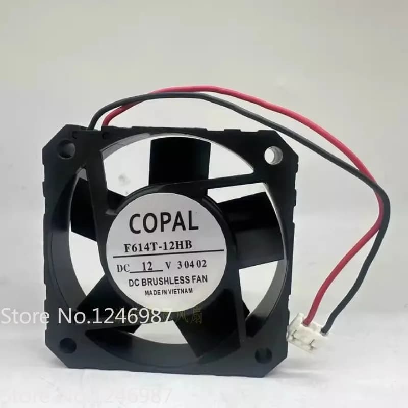 New Cooler Fan for COPAL 6015 F614T-12HB DC12V 6CM Cooling Fan 60*60*15MM