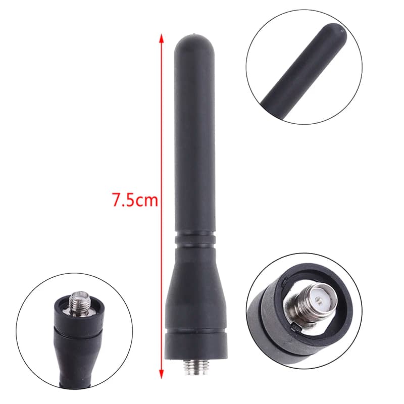SF20 Soft Antenna SMA-Female Connector Fit UV-5R UV-82 UV-82L BF-888S Walkie Talkie Portable Signal Antenna