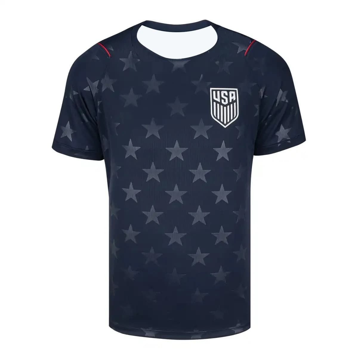 Maglia da Calcio USA Navy Blue Star Print 2026 Edizione Tifoso Traspirante Asciugatura Rapida per Uomo
