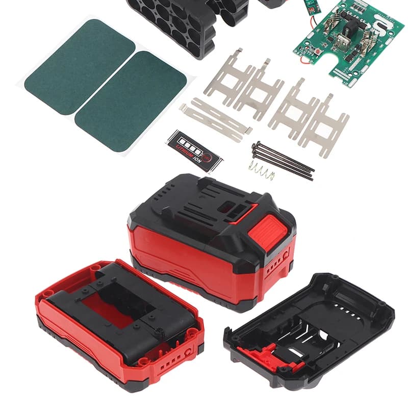 Circuito di Protezione PCB per Batteria Li-ion 18650 con Funzione Power Bank per Alloggiamenti Batteria Li 21V 80Ah Mak