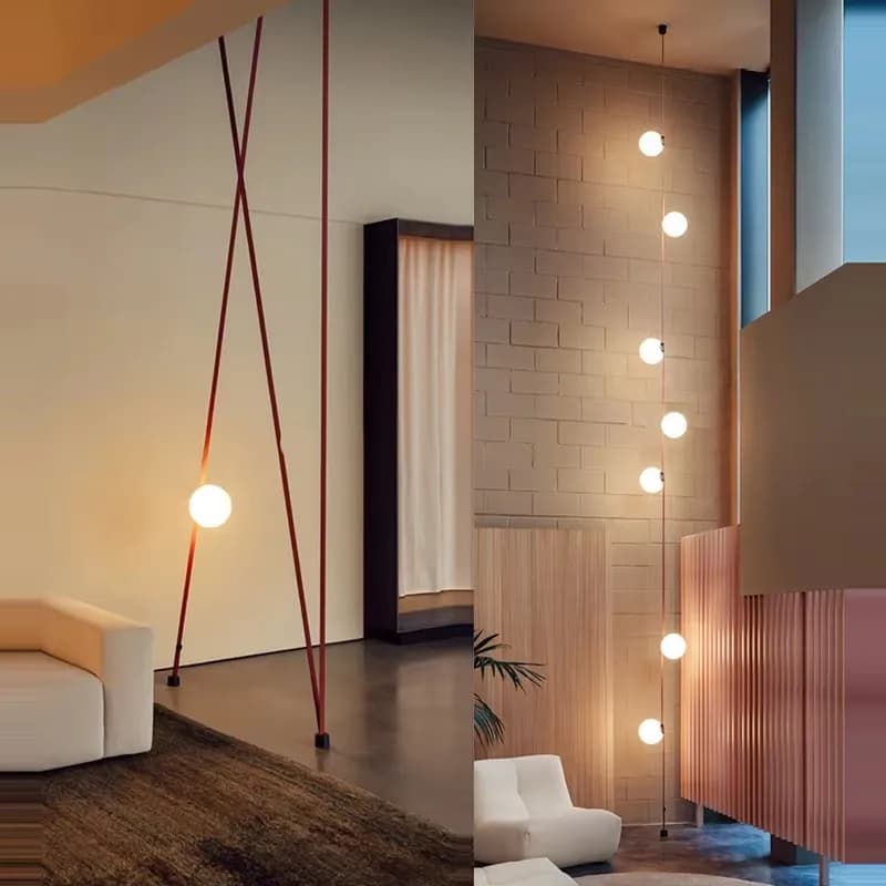 2025 New Trend Belt FAI Textile E14 LED Adjustable Suspension Lamp Lamp Suspension Lamp for Living Room