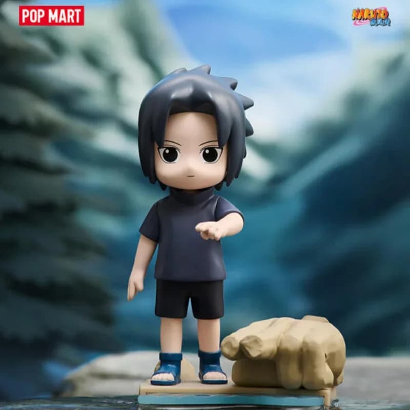 POPMART Naruto Shippuden Serie Infanzia Mystery Box Originale Blind Box Giocattoli a Sorpresa Busta Anime Figure Ornamenti da Scrivania Modello Regalo