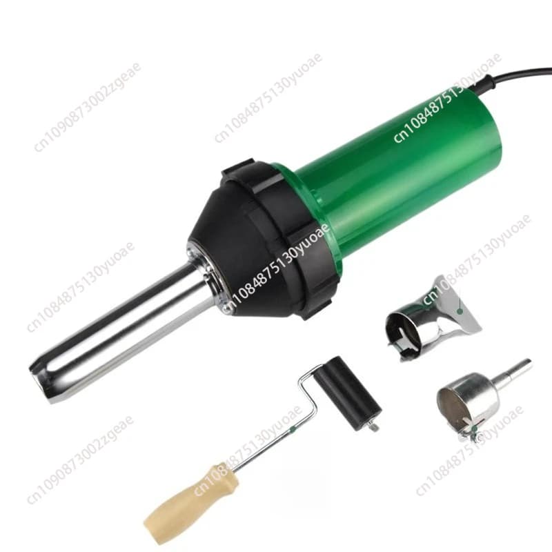 Pistola per saldatura in plastica Pistola termica ad aria calda Kit di saldatura a temperatura regolabile Accessori Rullo ugello