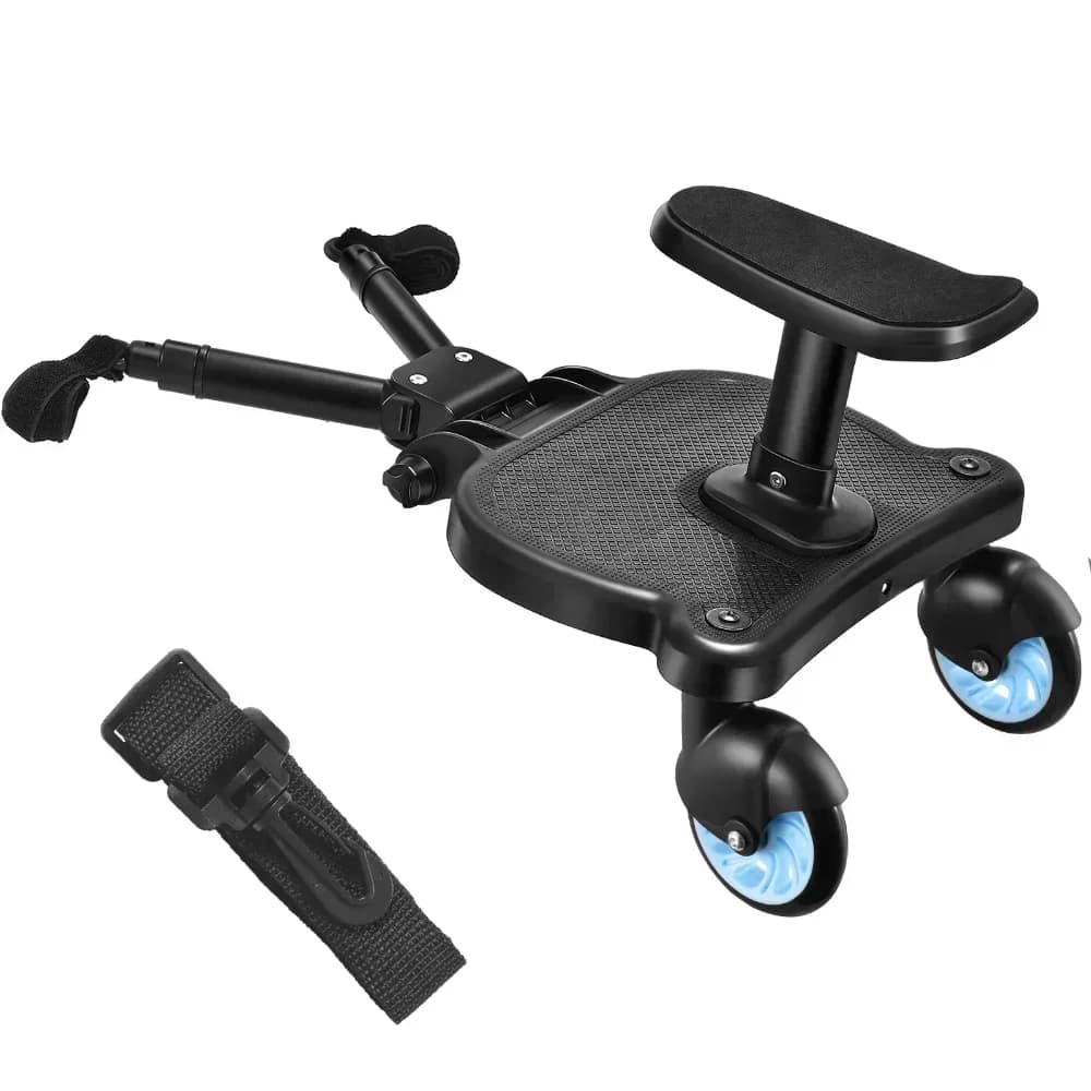 Adattatore universale per passeggini con sedile per secondo bambino Jogger Gemelli Scooter Carrozzina per bambini Paraurti per autostoppisti