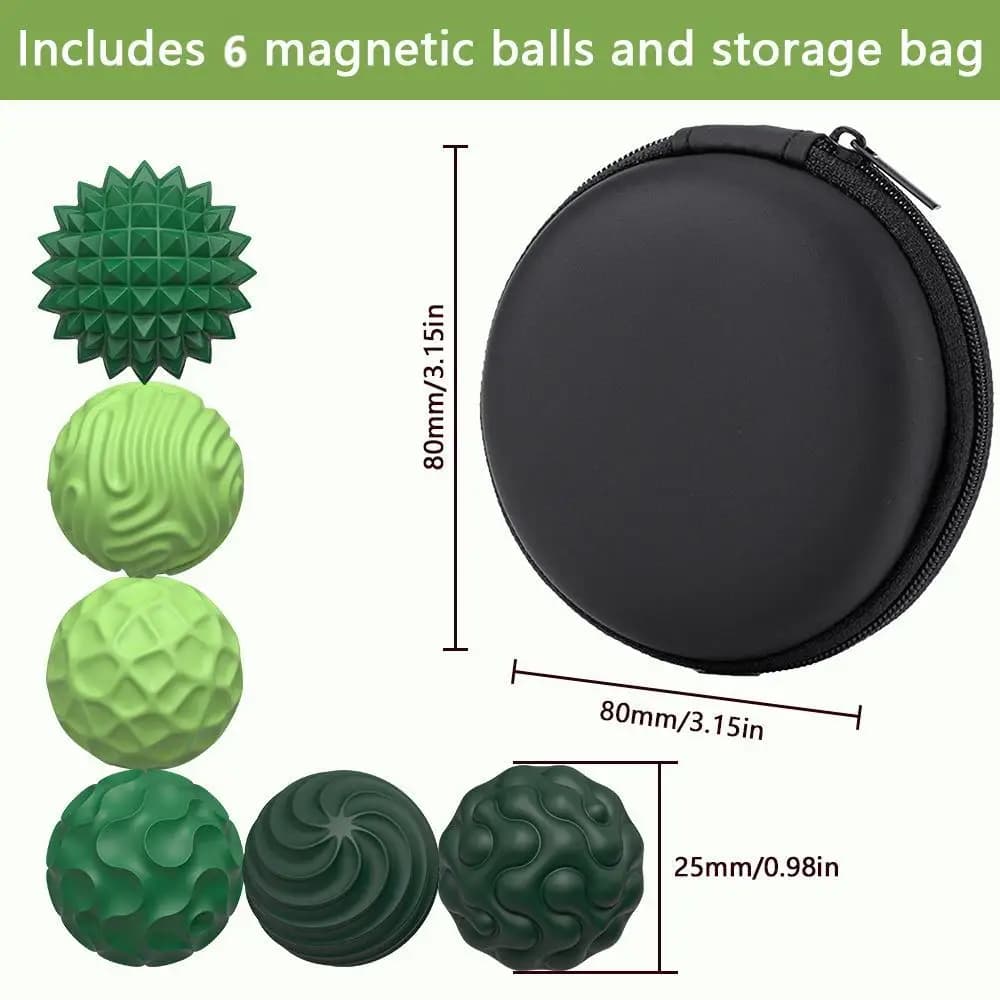 Segui palle magnetiche aggiornate Giocattoli di sollievo EDC Agitarsi Antistress Ansia Giocattolo sensoriale Palline magnetiche per bambini adulti Autismo ADHD