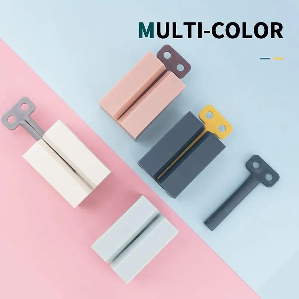 Toothpaste, toothpaste with roller tube with handle, toothpaste, vertical bathroom organizer